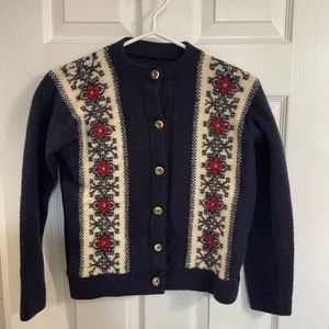 Wool sweater/cardigan